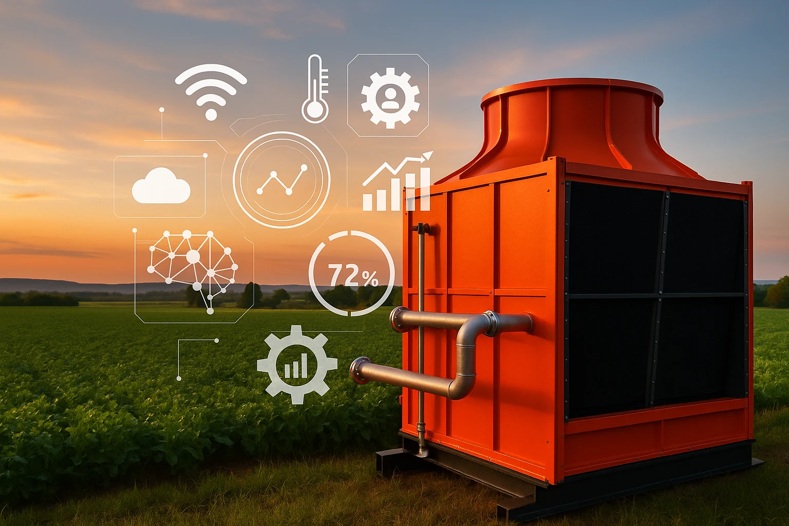 smart technology in cooling towers