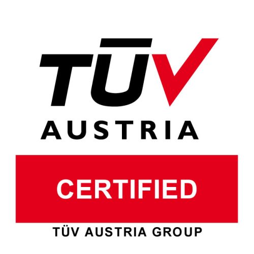 TUV Austria Certified